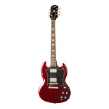 Guitarra Eléctrica EpiPhone Eissbchnh1 Sg Standard Cherry Cu