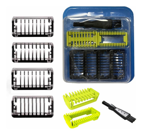 Kit Pentes Para Barbeador Elétrico Philips Oneblade Compat