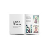 Plantilla Template Indesign Revista Simple Editable Diseño