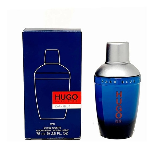 Hugo Dark Blue Man Eau De Toilette 75 Ml