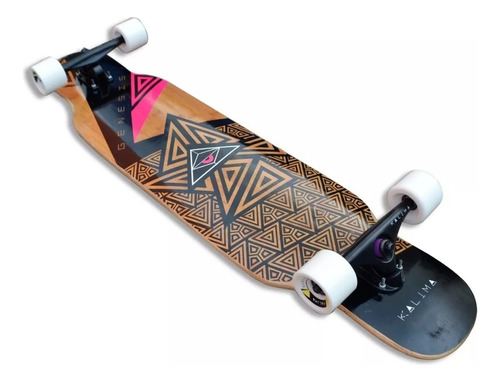 Longboard Completo Profesional Kalima Skate Patineta Maple