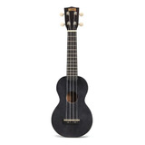 Ukulele Mahalo Soprano Série Kahiko Transparente C/capa Cor Preto