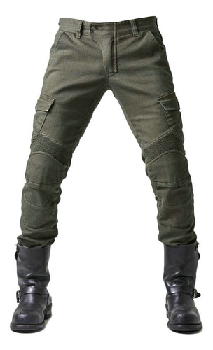 Pantalon Motociclista Mezclilla Protecciones Moto Jeans