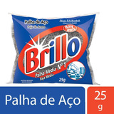 Palha De Aço Média Nº1 Brillo 25g