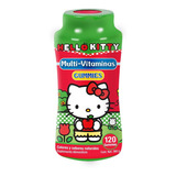 Hello Kitty Multi-vitaminas Gummies | Ingredientes 100% Naturales | 120 Gomitas