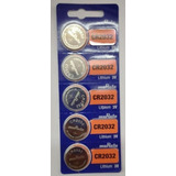 5 Pcs Bateria Tipo Moneda 3v  Cr2032