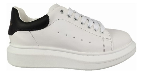 Tênis Alexander Mcqueen Em Couro Brooklin Masculino Envio Já