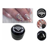 Pegamento Gel Uv Led Strass Decoración Uñas Profesional 15ml