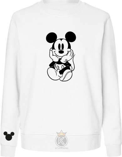 Poleron Polo Mickey Mouse - Ratoncito - Animado - Mascota - Infantil - Dibujo Animado - Estampaking
