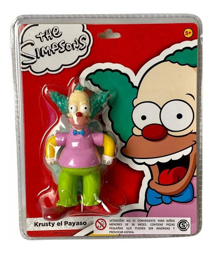 Coleccion Muñeco Oficial Los Simpsons Krusty