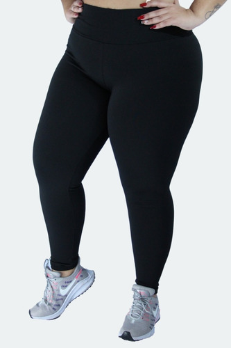 Kit 2 Legging Leg Estampada Alta Academia Cos Alto Plus Size