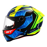 Casco Moto Integral Mt Revenge 2 S Moreira A7 Brillo Teomoto