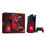 Consola Playstation 5 Edición Limitada Spider-man 2 Color Blanco/negro