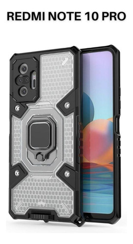 Funda Estuche Armour Transparente Magnético Para Xiaomi