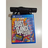 Cámara Ps4 Original + Juego Just Dance 2016