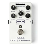 Pedal De Efeito Mxr Bass Compressor M87  Branco