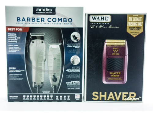 Andis Wahl Barber Combo Envy T Outliner Shaver Shaper