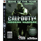 Call Of Duty 4 Modern Warfare Game Of The Year Ed Ps3 Físico