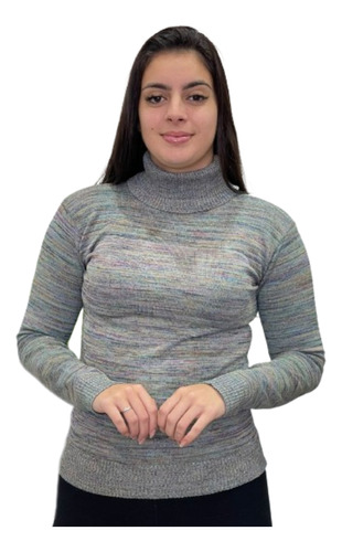 Blusa Feminina Cacharrel Lã Trico Gola Alta Qualidade Tricot