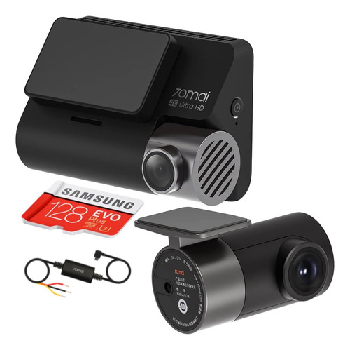 Camera Veicular Automotiva Xiaomi 70mai A800s + 128gb + Cabo