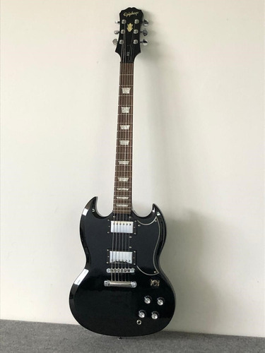 Guitarra Gibson EpiPhone Sg G-400 Ebony 