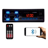 Rádio Aparelho Taytech Bluetooth Usb Aux Mp3 Controle 4x25w