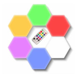 Luces Gamer Inteligente Control App Hexagonal 6 Piezas