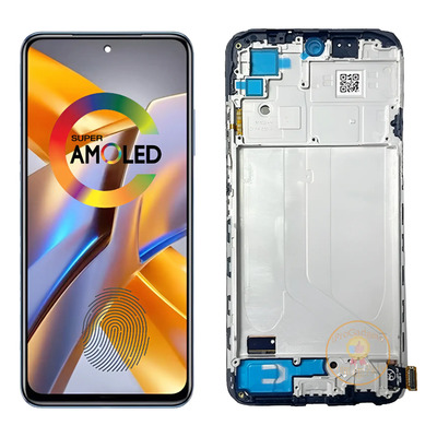 Pantalla Amoled Con Marco Para Xiaomi Poco M5s 2207117bpg