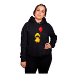 Sudadera Xxl Color Negra De Halloween De It El Payaso Eso