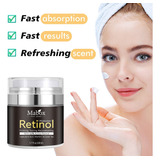 Crema De Retinol Antiarrugas Pura Para Rostro Y Cuello Con H