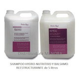 Shampoo Y Bálsamo Hydro Nutritivos X 5 Litros Perfect Blond