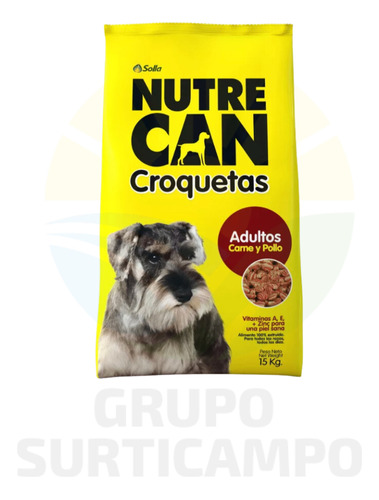 Nutrecan Croq. Bulto * 15 Kg