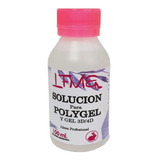 Liquido Solución Polygel Lefemme 100 Ml Uñas Esculpidas Lfme