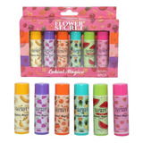 Pack 6 Labiales Magicos Colores Surtidos Con Aromas Frutales