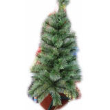 1 Árvore De Natal Pinheiro Luxo 73 Galhos 0,9m P/decoraçao