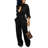 Jumpsuit Elegante Mujer C/ Bolsillos