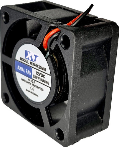 Kit 2 Pcs Microventilador Cooler Ventoinha 40x40x20 12v 4x4