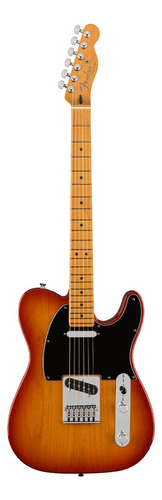 Fender Player Plus Telecaster, Cor Sienna Sunburst, Cor Laranja Escuro, Material De Escala, Orientação Da Mão Direita