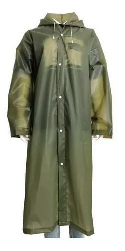 Capa Impermeable Portátil Para Lluvia Gabardina