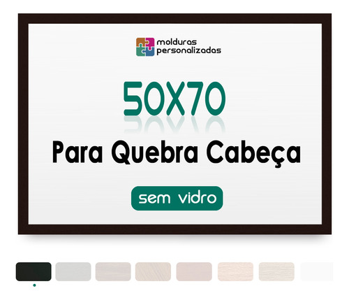 Moldura Quadro Madeira 70x50 Frete Gratis