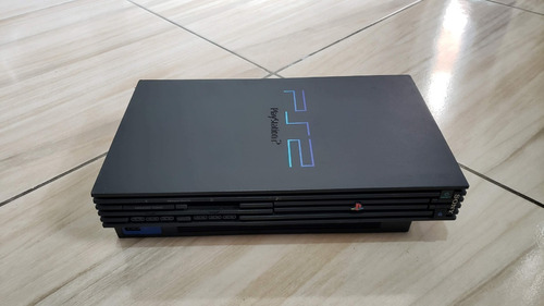 Playstation 2 Fat Só O Console Sem Nada Funciona Mas Não Leu Os Jogos. B1