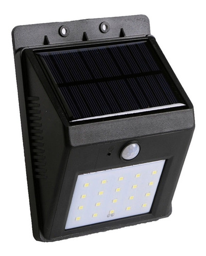 Pack X 6 Aplique Reflector Solar De 20 Leds 4w