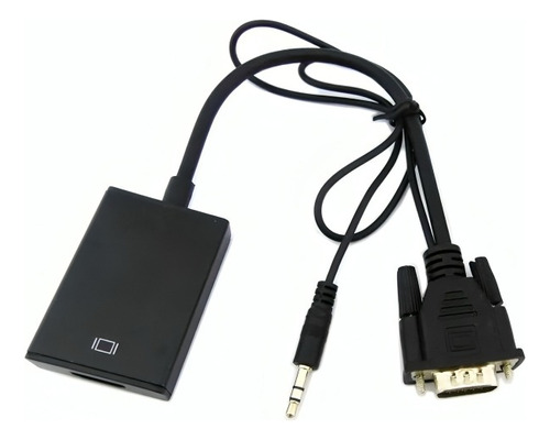 Convertidor De Video Vga A Hdmi + Audio. 