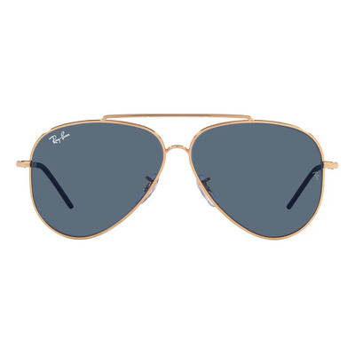 Lentes De Sol Aviator Reverse Azul Ray-ban Color Rosado - M Color de la varilla Dorado Color del armazón Rosado - M | Meses sin interés