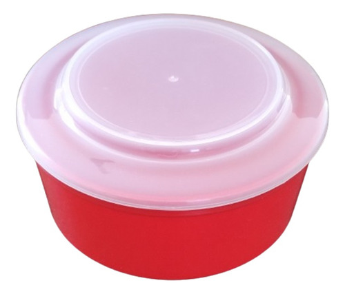 Lunchera Vianda Contenedor Con Plato Varios Colores Sin Bpa