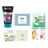 Pack Gel Pond's Fruity Hydra Fresh, Garnier 3 En 1, Klennex 