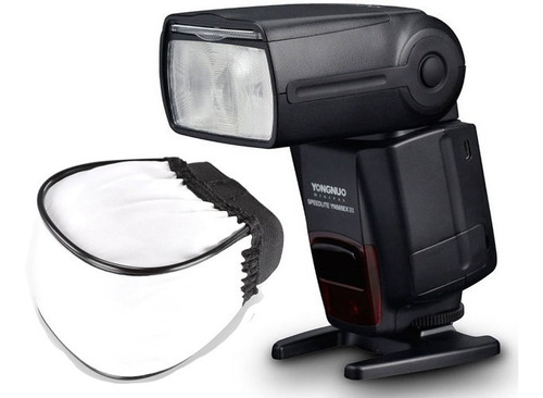 Flash Speedlight Yongnuo Yn565 Ex Iii Para Canon + Difusor 