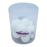 Balde Pelotitas Ping Pong X24 Pelotas Sensei Blanco Oferta