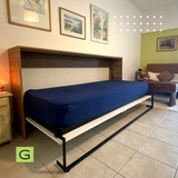 Cama Rebatible Horizontal De 1 Plaza - Linea Mixta