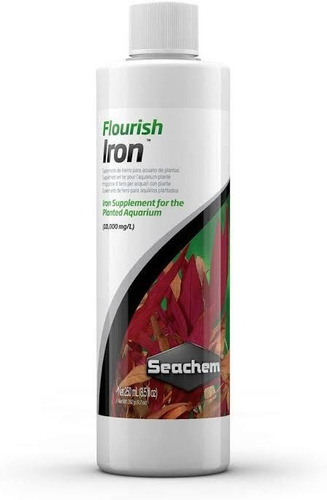 Seachem Flourish Iron 250ml - Suplemento De Ferro P/ Aquario